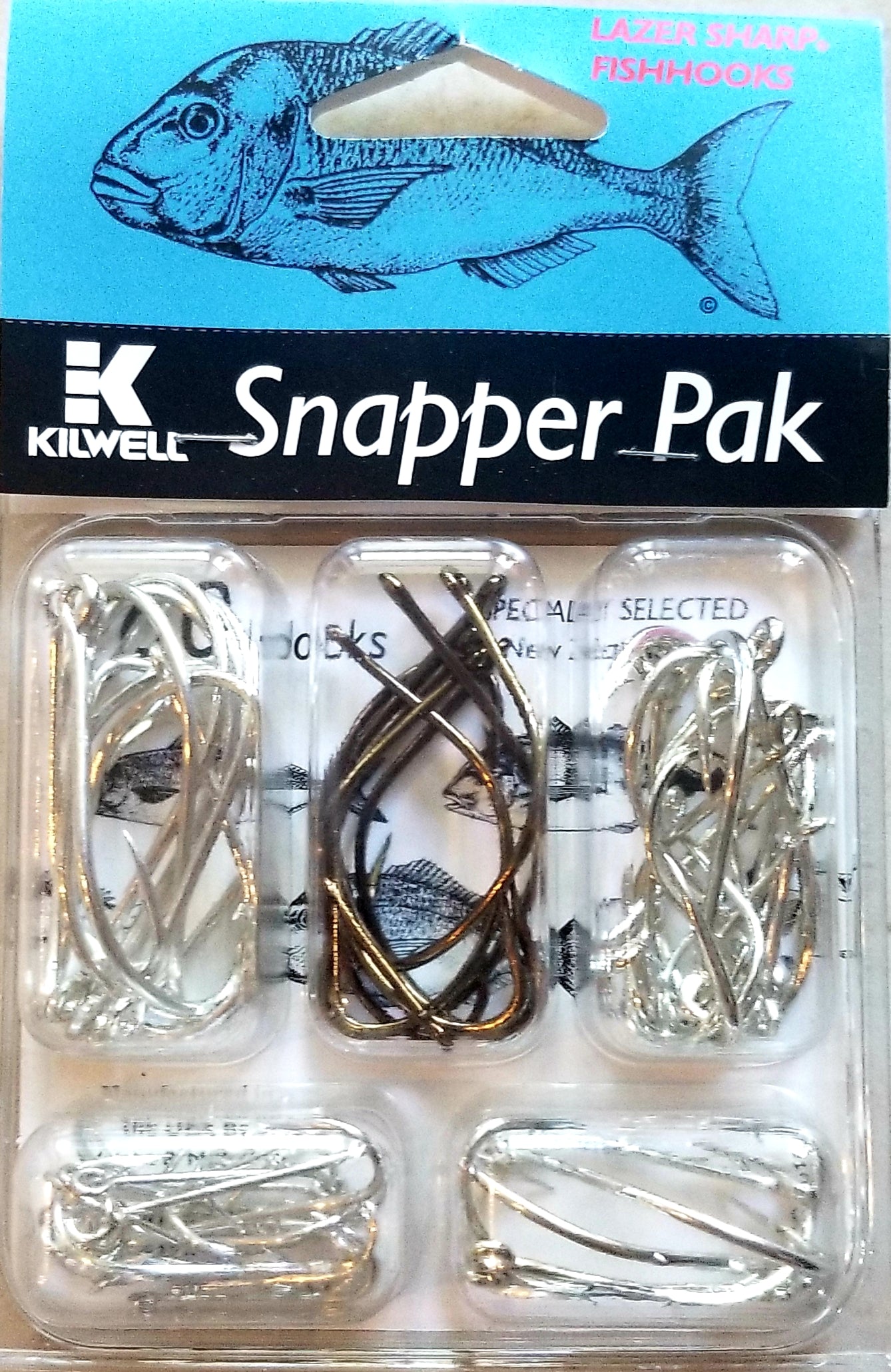 Kilwell Snapper Pak 60 Hooks – Paradise Tackle Co